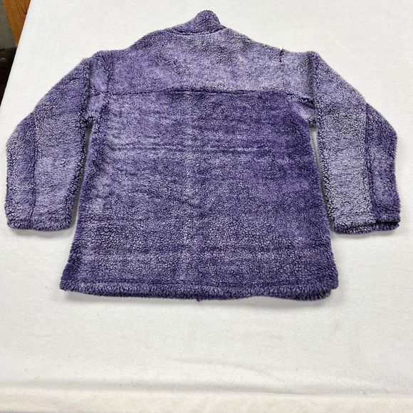 1/4 Zip sherpa Pullover KSU Pressbox women’s size L - Picture 6 of 6
